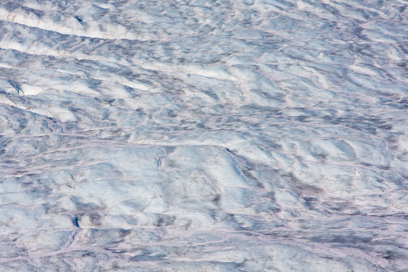 Looking Down On The Colemand Glacier